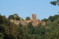 Vue sur le château de Lutzelbourg