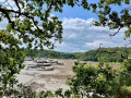 Vue sur le cimetière des bateaux