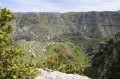 Vue sur le cique de Navacelles