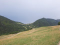 Vue sur le col de la Forclaz