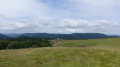 Vue sur le col du ballon d'Alsace et au loin le ballon de Servance Vue sur le col du ballon d'Alsace et au loin le ballon de Servance