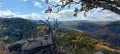 Vue sur le Dabo depuis le Krappenfels