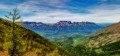 Vue sur le Dévoluy au départ descente Col de l'Escalier