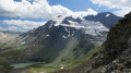 Vue sur le glacier de Gébroulaz