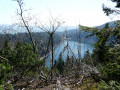 Vue sur le lac Blanc