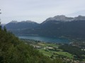 Vue sur le lac d'Annecy, depuis l'Oratoire d'Entrevernes