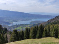 Vue sur le lac d'Annecy depuis le col de l'Aulp Vue sur le lac d'Annecy depuis le col de l'Aulp