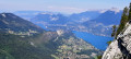 Vue sur le lac d'Annecy