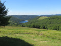 Vue sur le lac de la Lande