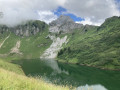 vue sur le lac de Lessy vue sur le lac de Lessy