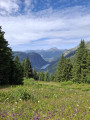 Vue sur le lac de Montriond
