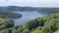 Vue sur le lac de Pierre-Perc&eacute;e