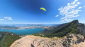 View of Lake Bourget from the Dent du Chat