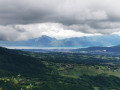 Vue sur le lac du Bourget et Aix-les-Bains