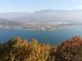 vue sur le lac du Bourget