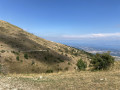 Vue sur le lac Léman depuis le col de Crozet