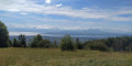 Vue sur le Léman en début de randonnée