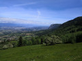 Vue sur le lac léman