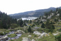 Vue sur le lac Long