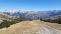 Vue sur le massif de Bure et les glaciers des &Eacute;crins