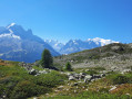 Vue sur le Massif du Mont Blanc