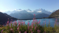 Vue sur le massif du Mont-Blanc