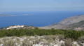 Vue sur le monastère l'Ilias.