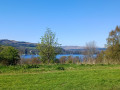 Balloch Castle et Knockour Hill depuis la gare