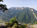 Vue sur le Parmelan depuis le belvédère
