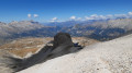 Vue sur le Pic du Sommarel, SuperD&eacute;voluy et le D&eacute;voluy, depuis le haut de la station