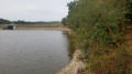 Vue sur le plan d'eau