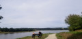 Vue sur le plan d'eau
