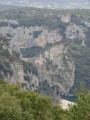 Vue sur le Pont d'Arc