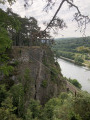 Vue sur le premier promontoire