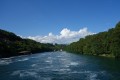 Vue sur le Rhin depuis le pont Nohl