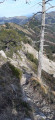 Vue sur le sentier parcouru
