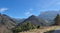 Vue sur le sommet de Cresta