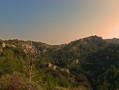 Vue sur Le tour de Guet des Baux