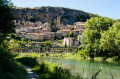 Vue sur le village de Peyre