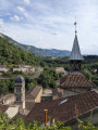 Vue sur le village de Pont-en-Royans