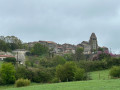 Vue sur le village de St Pastour