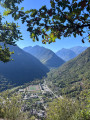 Vue sur le village depuis l&rsquo;antenne