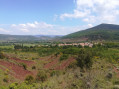vue sur le village et la vallée