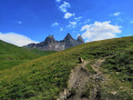 Vue sur les Aiguilles d'Arves