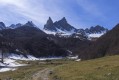 Vue sur les aiguilles