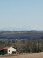 Vue sur les Alpes entre 2 et 3