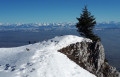 Vue sur les Alpes