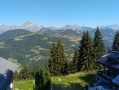 Vue sur les Aravis.