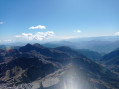 Vue sur les côtes depuis le mont Grand Capelet Vue sur les côtes depuis le mont Grand Capelet