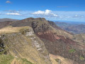 Vue sur les crêtes d'Iparla depuis le sommet de l'Astate